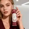 Rose and vanilla hair and body mist for daily freshness and wellness