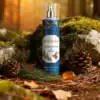 Refreshing sandalwood and rosine scent body mist by MISTURA for hair and body.