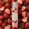 Fresh strawberry and chocolate-scented body mist by MISTURA, perfect for a sweet, fruity fragrance.