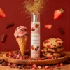 Strawberry chocolate body mist with hydrating formula by MISTURA, perfect for sweet, fruity skincare.